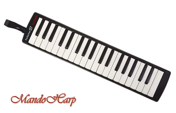 MandoHarp - Hohner Melodica - 943312 Performer 37 Student Series Alto + Soprano