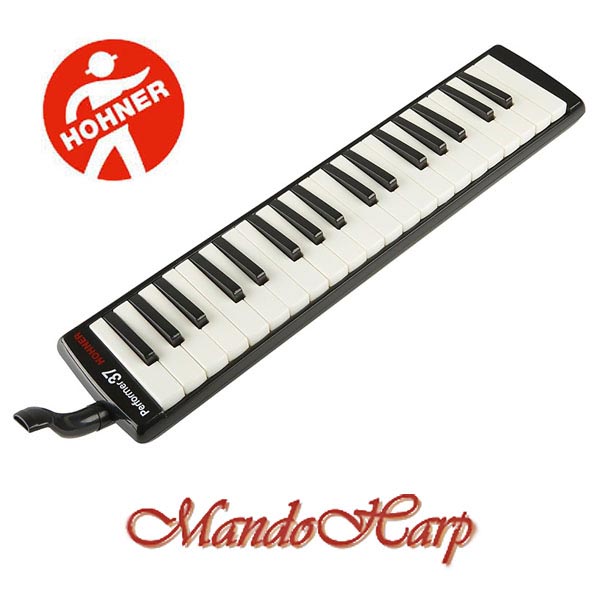 MandoHarp - Hohner Melodica - 943312 Performer 37 Student Series Alto + Soprano