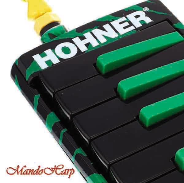 MandoHarp - Hohner Melodica - 944513 Airboard Rasta 37 Alto + Soprano