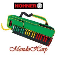 MandoHarp - Hohner Melodica - 944513 Airboard Rasta 37 Alto + Soprano