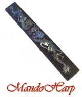 MandoHarp - Mandolin Part - Inlaid Fretboard