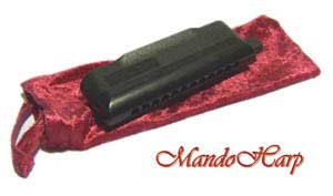 MandoHarp - Velvet Instrument Bags for Chromatic Harmonicas