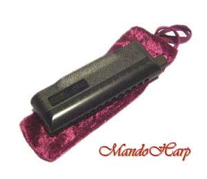 MandoHarp - Velvet Instrument Bags for Chromatic Harmonicas