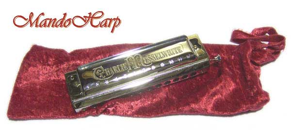 MandoHarp - Velvet Instrument Bags for Chromatic Harmonicas