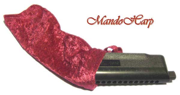 MandoHarp - Velvet Instrument Bags for Chromatic Harmonicas