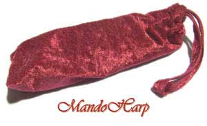 MandoHarp - Velvet Instrument Bags for Chromatic Harmonicas