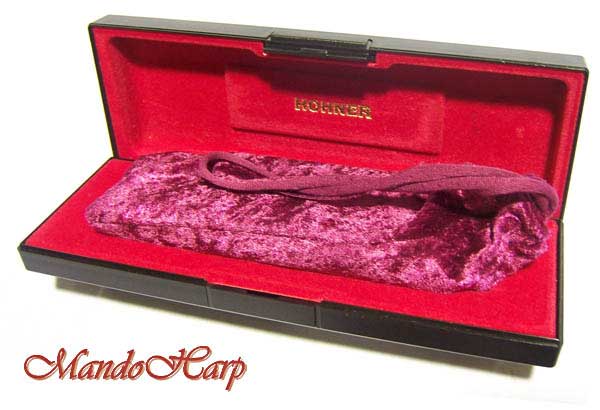 MandoHarp - Velvet Instrument Bags for Chromatic Harmonicas