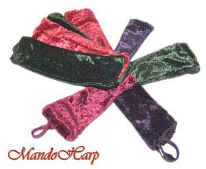 MandoHarp - Velvet Instrument Bags for Chromatic Harmonicas