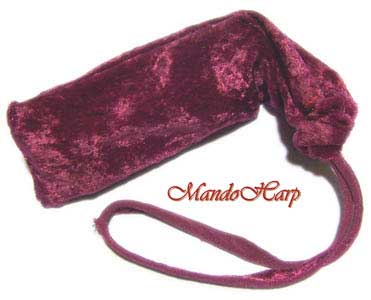 MandoHarp - Velvet Instrument Bags for Chromatic Harmonicas