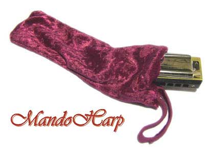 MandoHarp - Velvet Instrument Bags for Diatonic Harmonicas