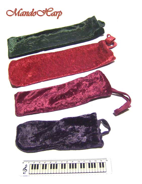 MandoHarp - Velvet Instrument Bags for Diatonic Harmonicas