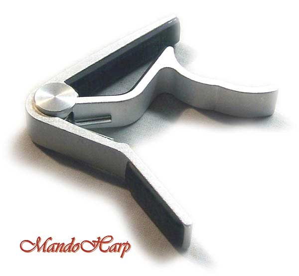 MandoHarp - Heavy Duty, Spring-Loaded, Lever-Action Capo