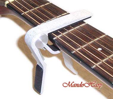 MandoHarp - Heavy Duty, Spring-Loaded, Lever-Action Capo