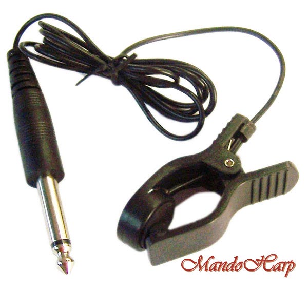 MandoHarp - Clip-On Headstock/Bridge Pickup for Mandolin/Violin/Banjo/Guitar/Ukulele