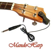 MandoHarp - Clip-On Headstock/Bridge Pickup for Mandolin/Violin/Banjo/Guitar/Ukulele