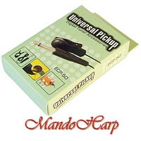 MandoHarp - Clip-On Headstock/Bridge Pickup for Mandolin/Violin/Banjo/Guitar/Ukulele