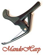 MandoHarp - Heavy Duty, Spring-Loaded, Lever-Action Capo