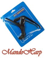 MandoHarp - Heavy Duty, Spring-Loaded, Lever-Action Capo