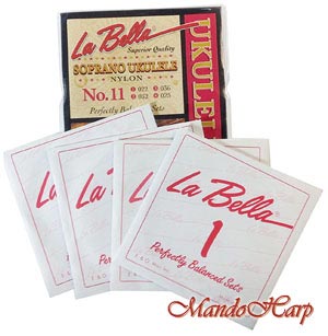 MandoHarp - La Bella No 11 Ukulele Strings