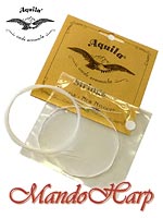 MandoHarp - Ukulele Strings - Aquila 5U Soprano, Wound Low G, 3 x Nylgut�