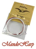 MandoHarp - Ukulele Strings - Aquila 19U Tenor, 8-String, GgCcEEAA, Red Series G, 7 x Nylgut �