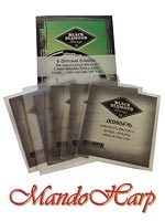MandoHarp - Black Diamond N734L 5-String Banjo Strings. Silver Plated Wound. Ball End. Light - 0.0095
