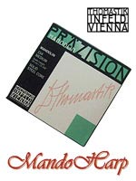 MandoHarp - Mandolin Strings - Thomastik-Infeld 154 Pr�zision Mandolin Medium Flat-Wound 0.010-0.033