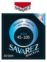 MandoHarp - Savarez B70M4 Electric Hexagonal Explosion Bass Strings