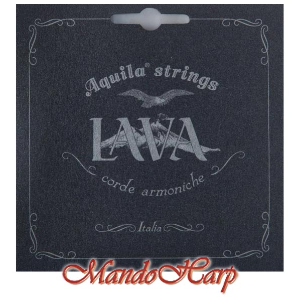 MandoHarp - Ukulele Strings - Aquila 116U Baritone, Low D, Wound D and G, Lava Series�