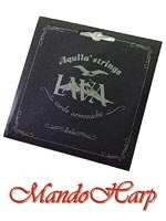 MandoHarp - Ukulele Strings - Aquila 116U Baritone, Low D, Wound D and G, Lava Series�
