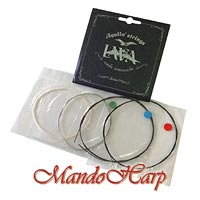 MandoHarp - Ukulele Strings - Aquila 116U Baritone, Low D, Wound D and G, Lava Series�