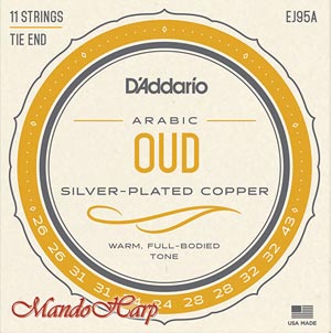 D'Addario EJ95A 11-String Arabic Oud Strings