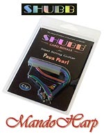 MandoHarp - Shubb Capo Royale Paua Pearl - C1p for Steel String Guitar - High-Tech Iridescent Finish