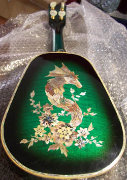 MandoHarp - 'Green Dragons' Concert Ukulele