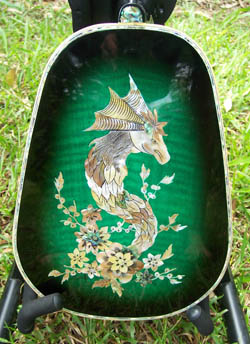 MandoHarp - 'Green Dragons' Concert Ukulele