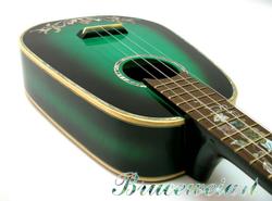 MandoHarp - 'Green Dragons' Concert Ukulele